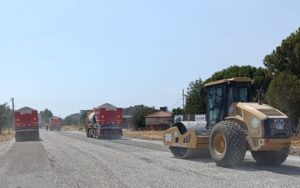 Manisa’da yollar güvenle yenileniyor